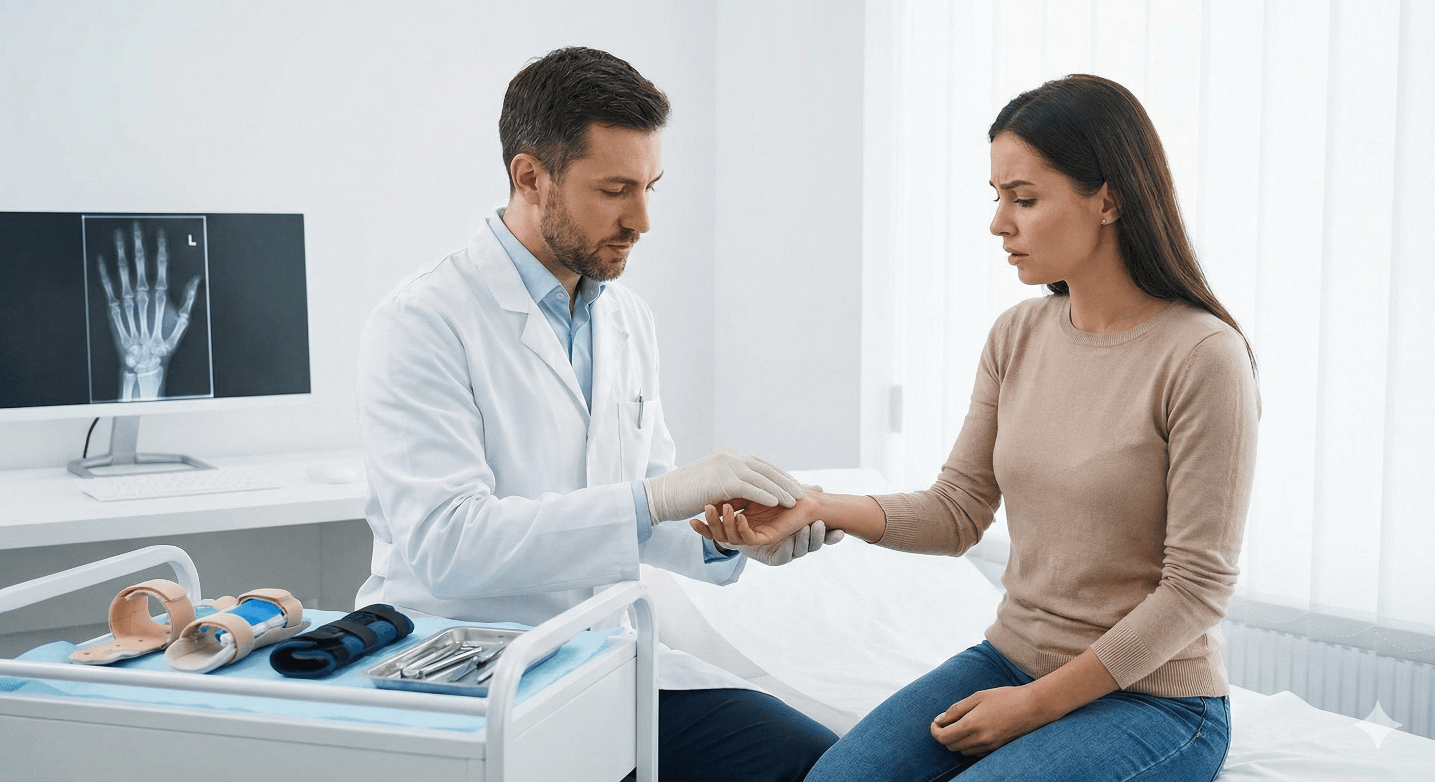 Tratamiento de lesiones en la mano y muñeca